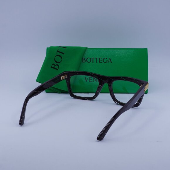 Bottega Veneta BV1059O 003 Rectangle Eyeglasses 51mm – Burgundy - Picture 9 of 9
